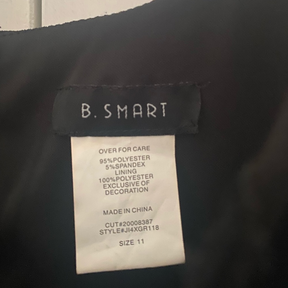 Black junior dress
